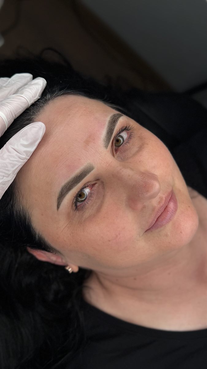Powder Brows Nahaufnahme