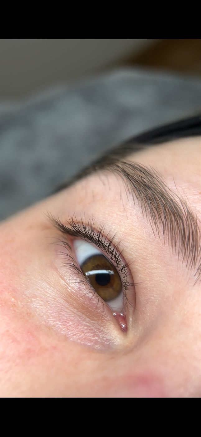 Vor dem Wimpernlifting
